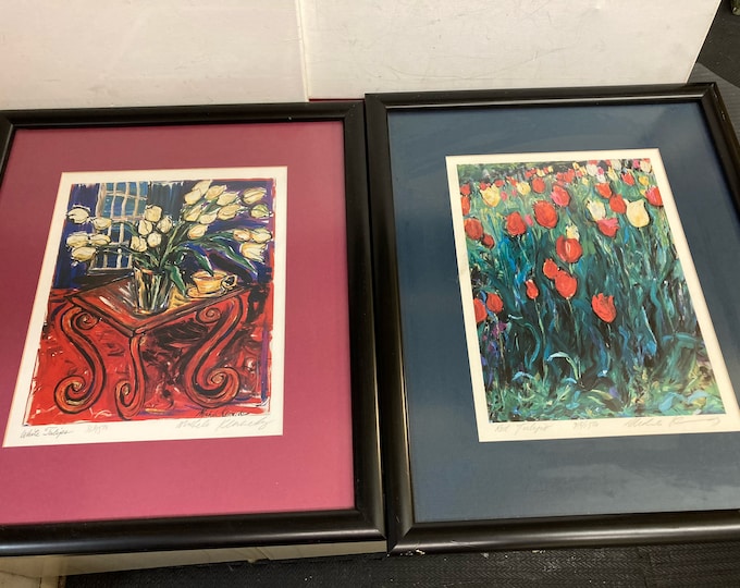 Tulips By Michele Richard Kennedy Limited Edition Prints Signed by the Artist