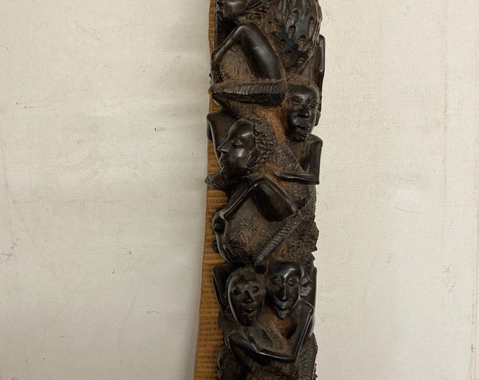 Hand Crafted African Wooden  Sculpture