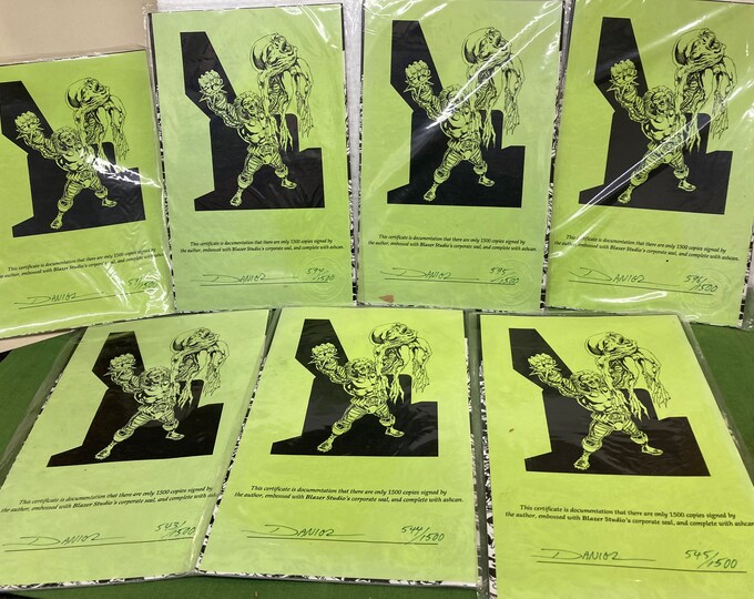 Seven New World Oder Sealed, Signed and Numbered  Limited Edition (1992 BLAZER)