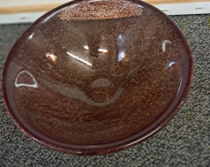 Kosta Boda - Red Tellus Bowl  For Anna Ehrner