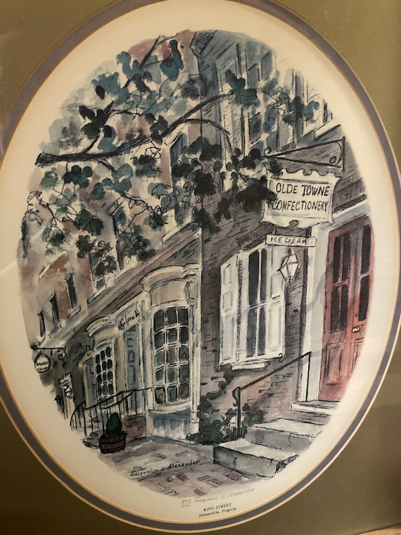 Jacquelin C. Alexander Limited Edition Offset Lithographic Print