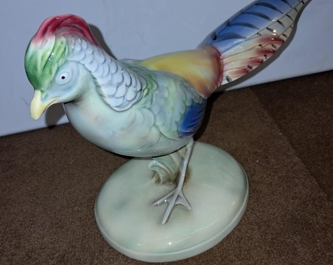 Will George Pasadena Porcelain Pheasant Figurine