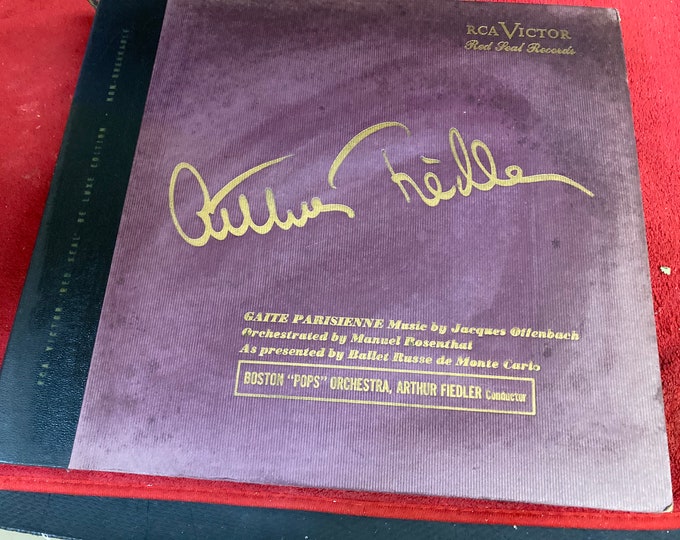 Arthur Fiedler ,Boston POPS Orchestra,Gaite Parisienne Music By Jacquee Offenbach