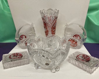 8 pcs Hofbaur Crystal Set