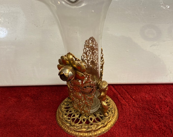 Brass Stampings  Vase