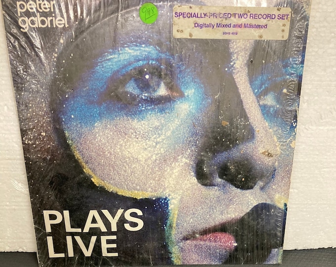 Peter Gabriel “Plays Live" 33 1/3 rpm 2-LP Set