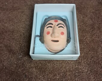 4 Miniature Korean Masks - Etsy