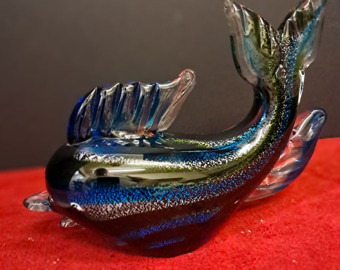 Crystal Art Glass Fish Ornaments For Home Decoration