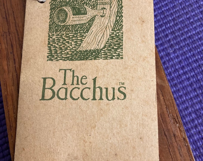 The  Bacchus  Oak  Wood  Wine  Bottle  Holder