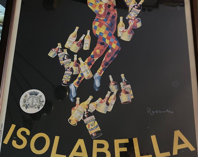 Vintage 1923 French Delices poster by Leonetto Cappiello  Wall Art Print