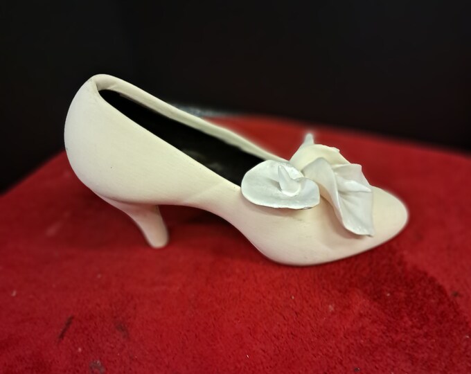 Handmade  Cinderella Ceramic Shoe