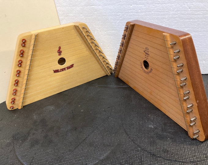 1970s Lap Harps by Perepelochka, Nepenenoyka and Melody Harp
