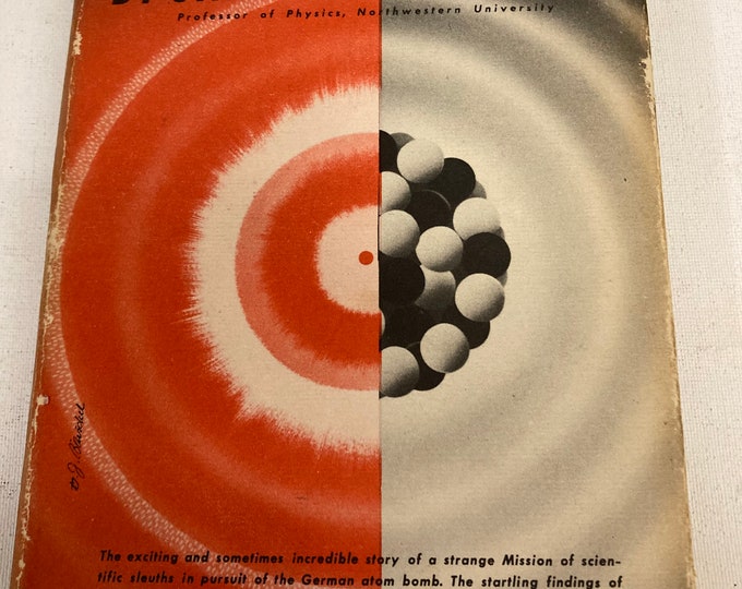 Vintage and  Rare  Book  "Alsos"  by Samuel Goudsmit 1947 , 1st Edition