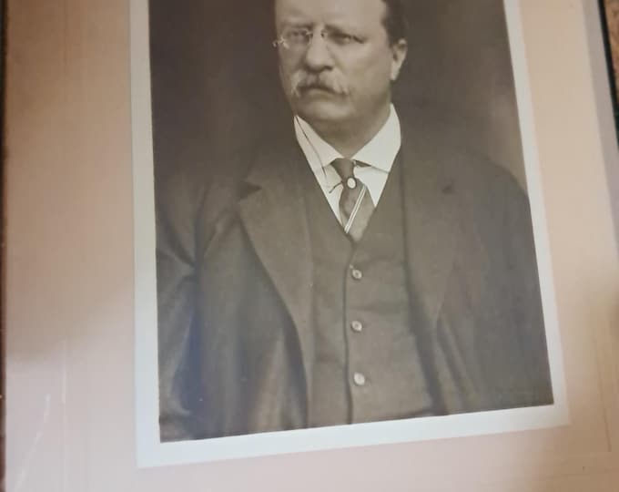 Theodore Roosvelt Photograph , Copyright by Pach Brothers  NY