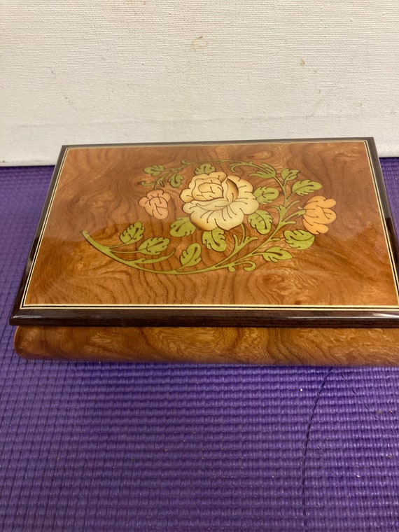Notturno Inlaid Wood Music Box ,made in Italy - Etsy