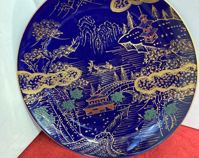 Vintage Arita Porcelain Platter Extra large ,Japan