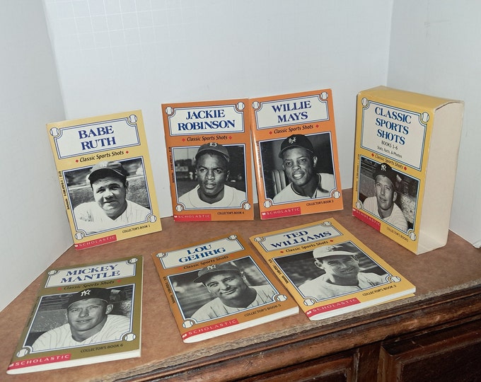 Scholastic Classic Sports Shots-Stats, Facts, and Photos of Baseball Greats from 1993