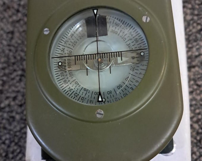 Original Chinese Army ZBZ80 Multifunctional Compass in The 1980s