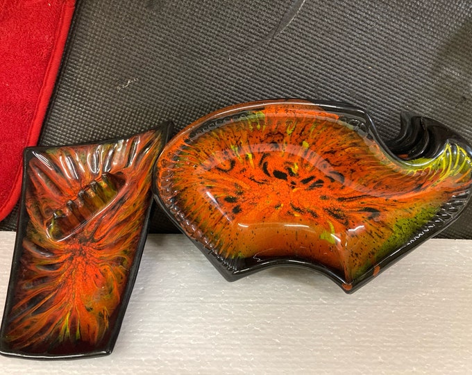 USA Pottery Ceramic Dish