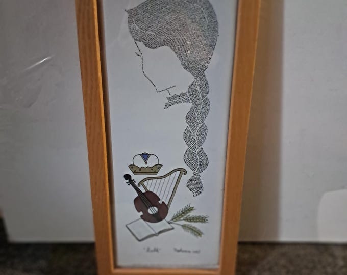 Creative Words Drawing of Ruth by Nahama