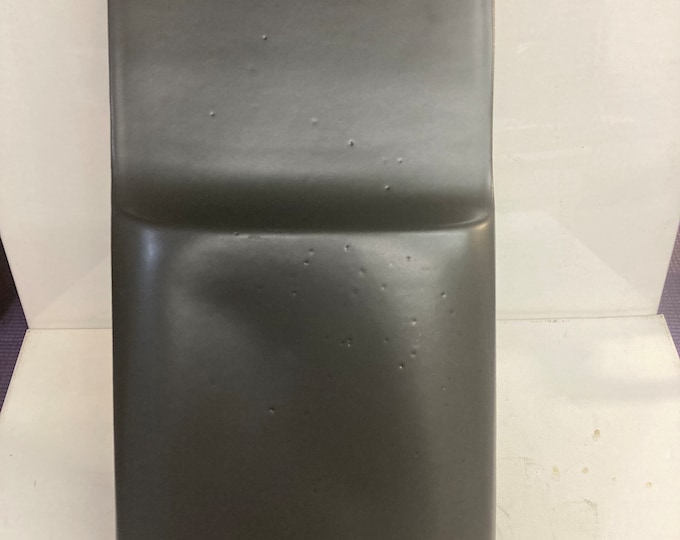 Bennington Pottery David Gil signed black  tall vase in a nice larger size.