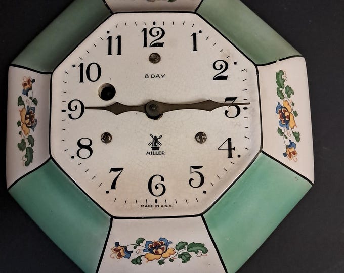 Vintage Miller Wall Clock in Limoges