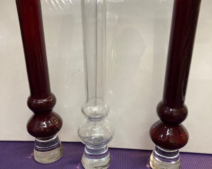 3 Marquis by Waterford Samba 17" Tall Tube Vase