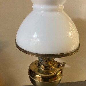 Antique Edwardian Quality Brass and Glass Oil Lamp - Etsy