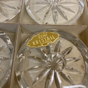 12 Echt Bleikristall Lead Crystal Candle Holders