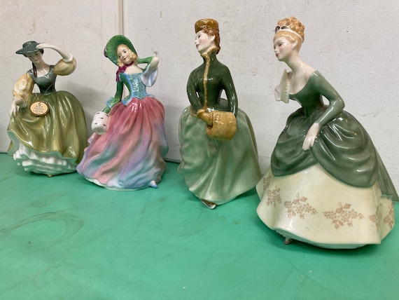Royal Dalton Bone China Figurines - Etsy