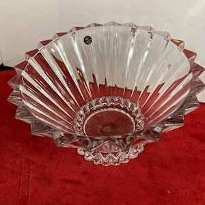 Vintage ROSENTHAL Blossom Crystal Bowl