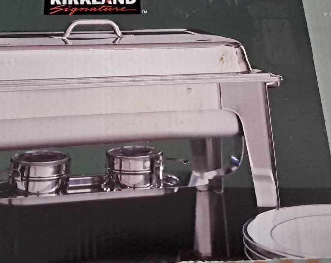 Kirkland 9 Qt Stainless Steel Chafing Dish Buffet Set