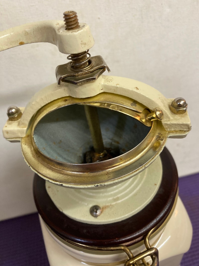 HARROD'S Knightsbridge Retro Coffee Mill Hand Grinder Etsy