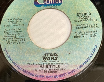 5  Vintage  1970's 45 RPM Vinyl Recvords