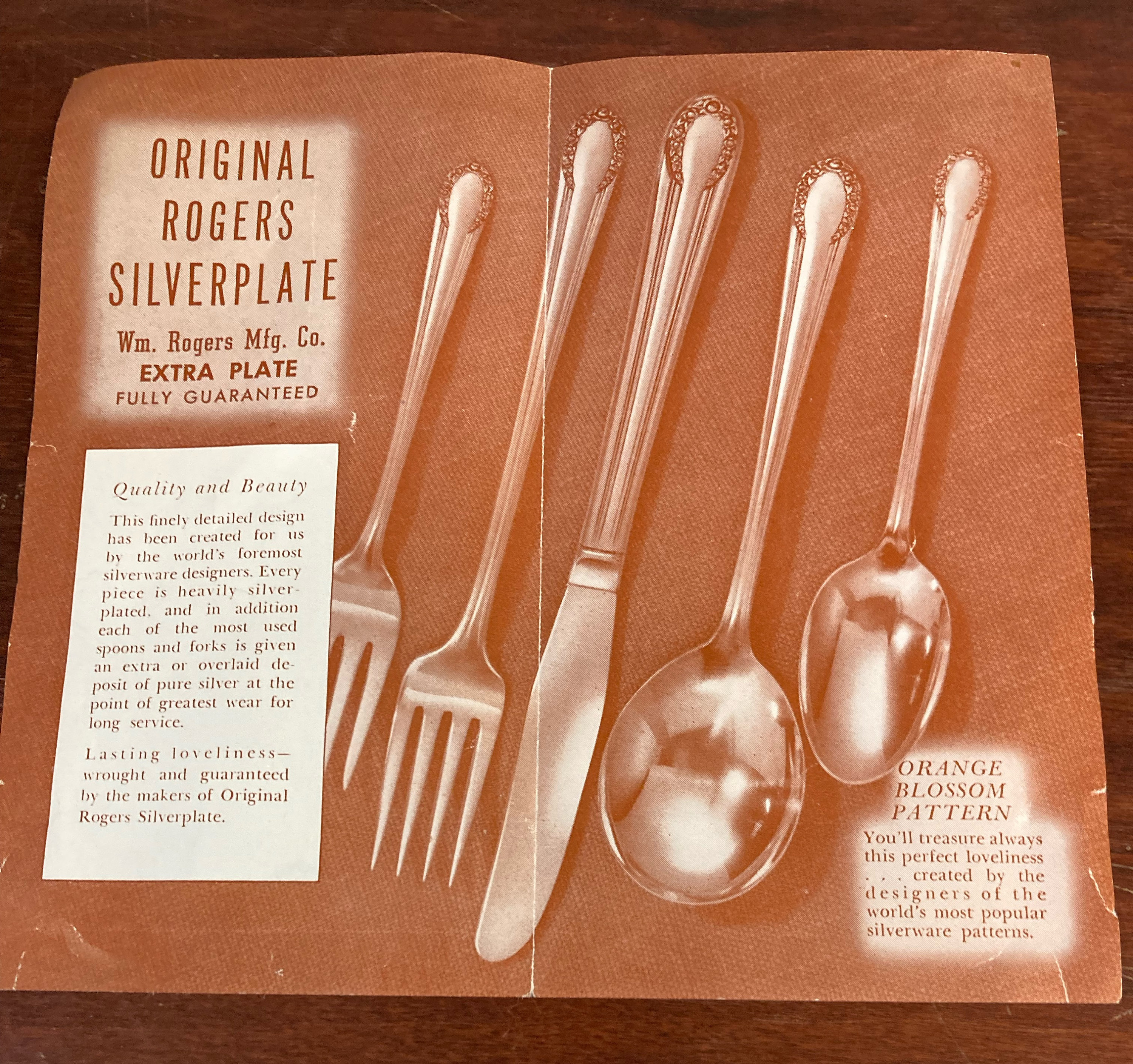 Original Rogers Silverplate Flatware Set for 12 Extra Plate Etsy