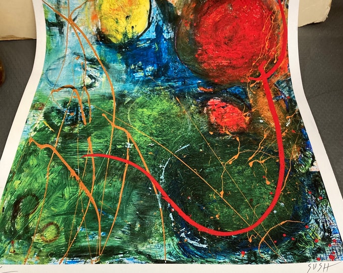 Limited Editions ,Abstract Painting.  Signed  & Numbered