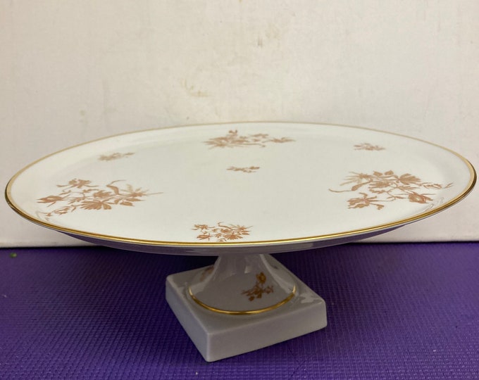 Vintage Limoges Cake  Dish, France