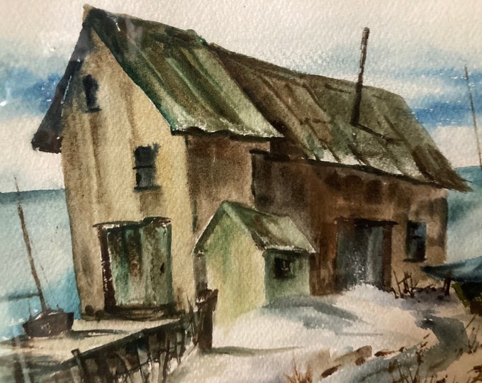 Watercolor Painting By Marjorie  J Bragaw