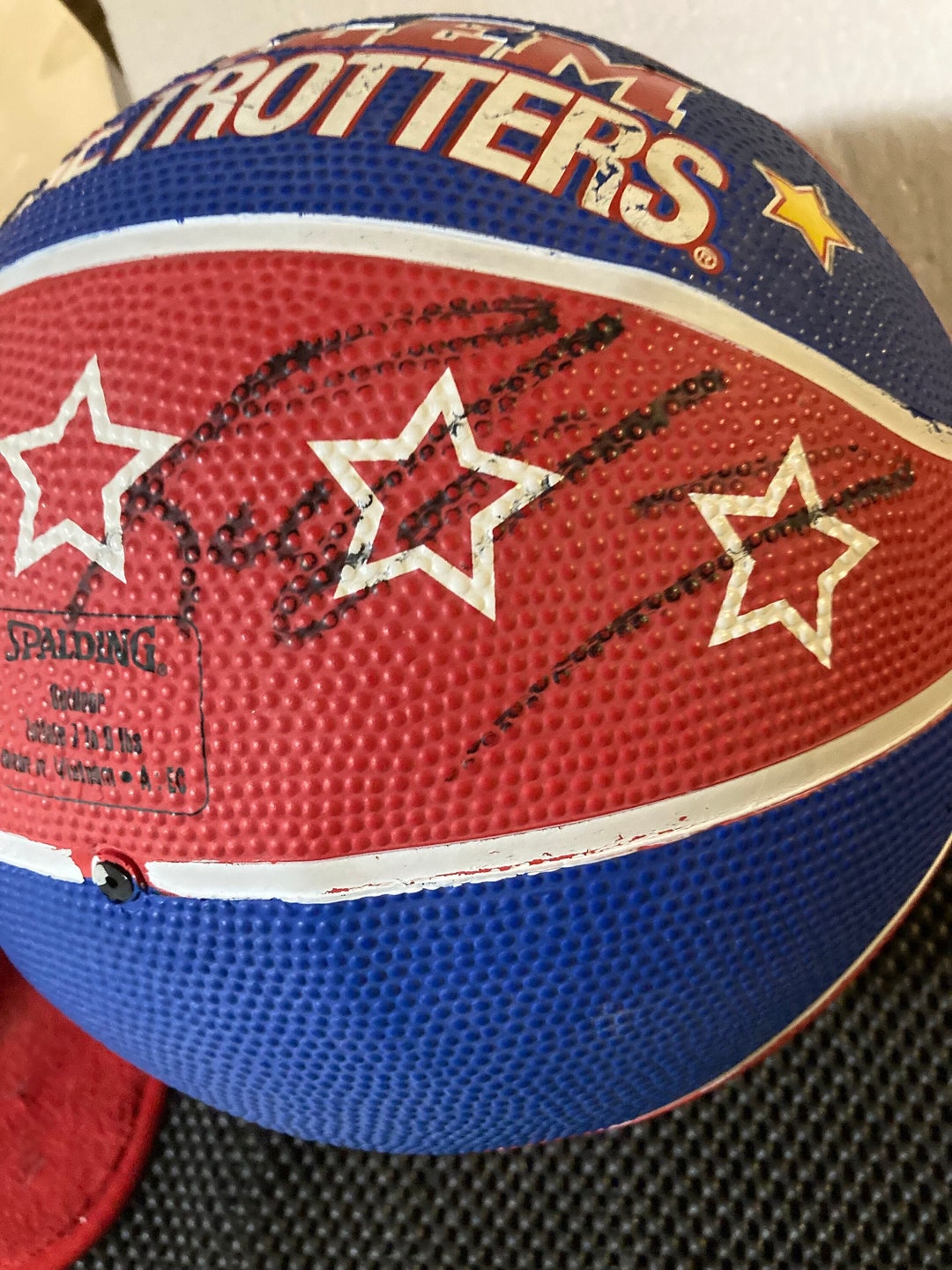 Vintage Signed Harlem Globetrotters Basketball NY Etsy