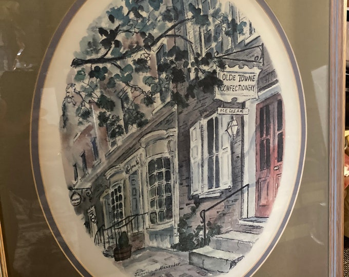 Jacquelin C. Alexander Limited Edition Offset Lithographic Print