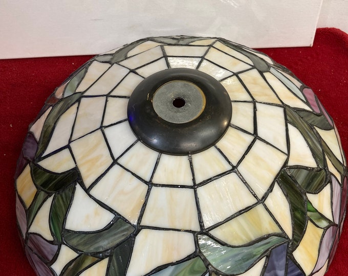 Retro Art Stained Glass  Tiffany Style Light Fixture