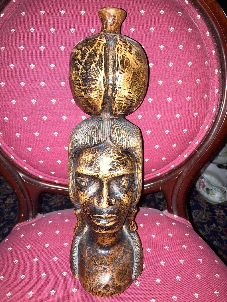 3 Handcrafted Wooden Sculptures Etsy