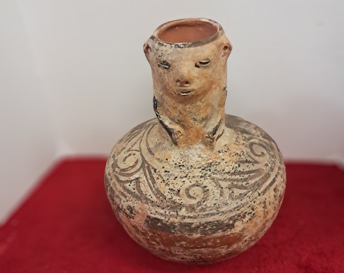 Pre-Columbian Ceramics Vase Clay Art