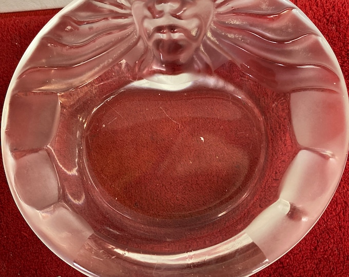Lalique  "TETE DE LION" Ashtray/ Candy Dish