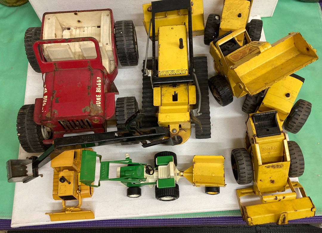 Vintage Tonka Toy Trucks - Etsy