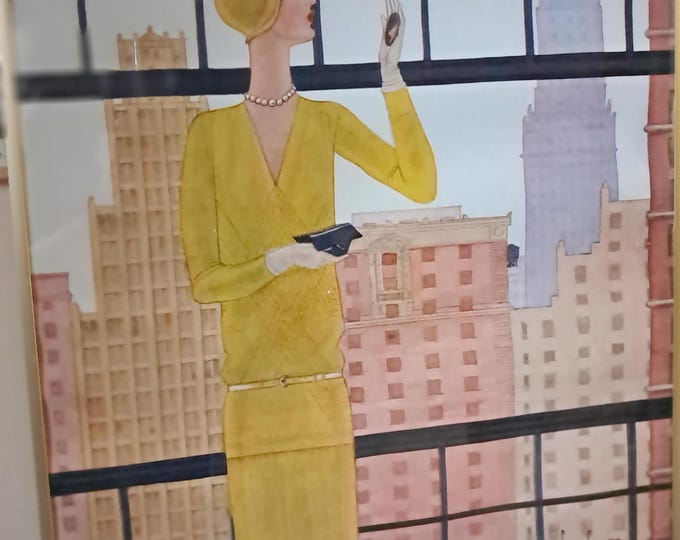 Vogue Magazine ~ Cover Print,May 1, 1928 ~ Lepape Steichen Chanel Lanvin Paquin Art Deco