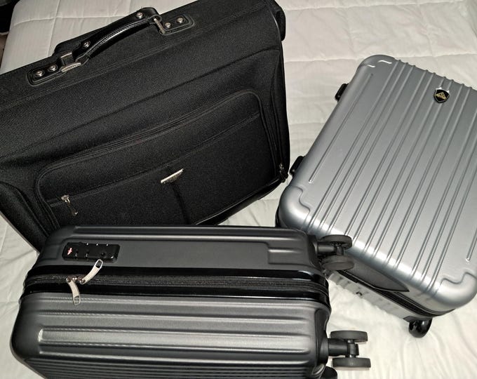 3  Travel Suitcases