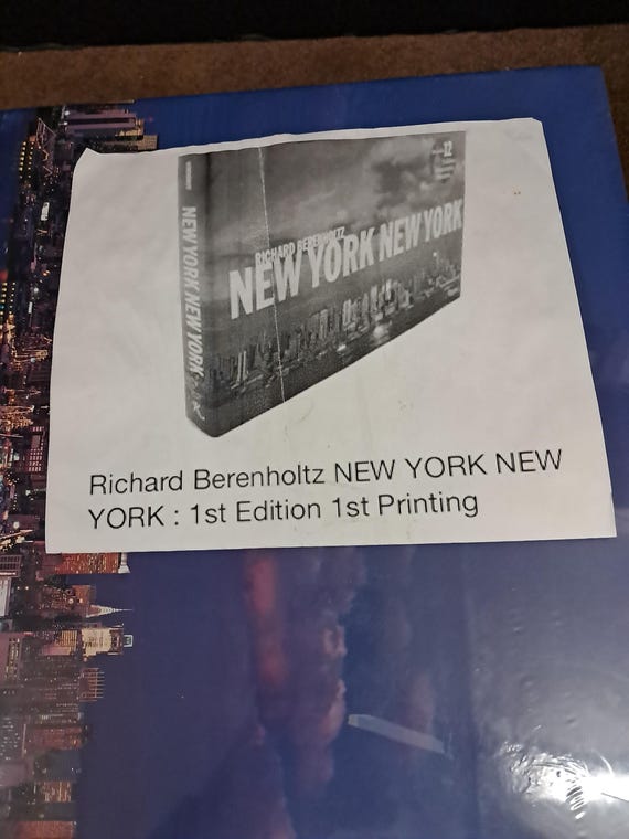 Richard Bernholtz New York Photography Book, Sealed - Etsy