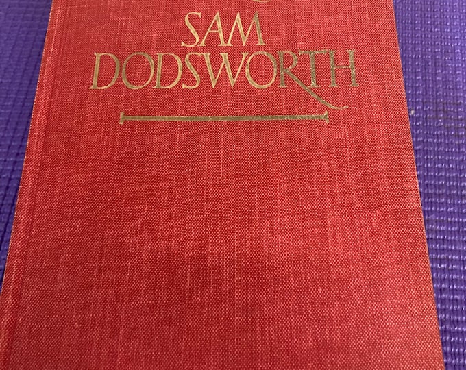 Sinclair Lewis , Sam Dodsworth , Roman  1931 First Edition Book In German