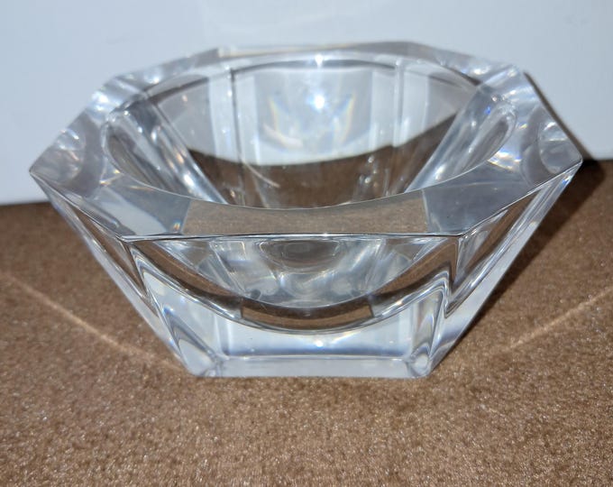 Orrefors "Odyssey" Crystal Bowl by Lars Hellsten